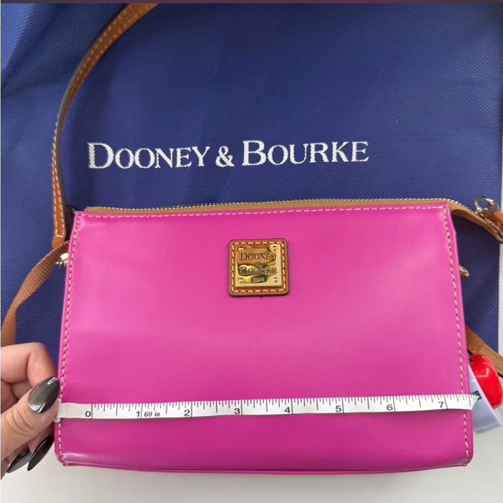 Dooney & Bourke Janine Pink Crossbody - Picture 2 of 8